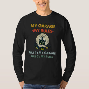 Camiseta Minha Garagem Minhas Regras Enfermeira Dia de os n