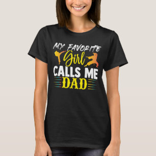 Camiseta Minha Garota Favorita Me Chama De Dia de os pais P