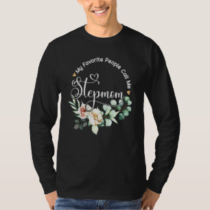 Camiseta Minha Gente Favorita Me Chama de Madrasta Mulheres