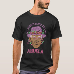 Camiseta Minha Gente Favorita Me Chama de Vovó Abuela Avó