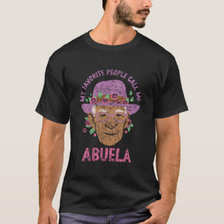 Camiseta Minha Gente Favorita Me Chama de Vovó Abuela Avó