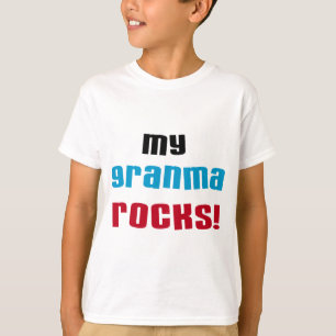 Camiseta Minha Granma Rocks T shirts e presentes