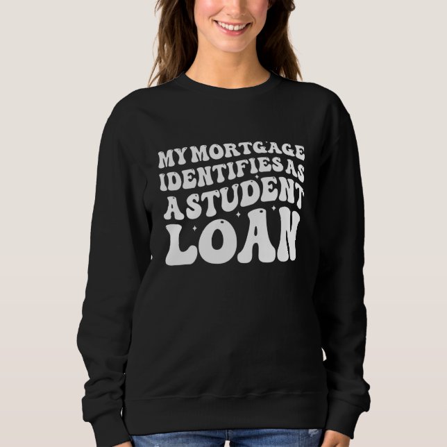 Camiseta Minha Hipoteca Identifica Como Um Suporte De Empré (Frente)