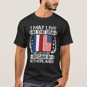 Camiseta Minha História Começou Na Holanda