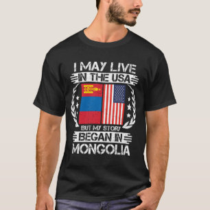 Camiseta Minha História Começou Na Mongólia