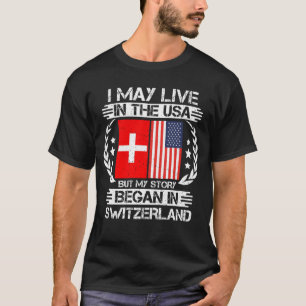 Camiseta Minha História Começou Na suiça