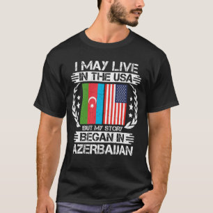 Camiseta Minha História Começou No Azerbaijão
