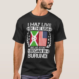 Camiseta Minha História Começou No Burundi
