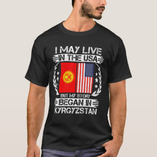 Camiseta Minha História Começou No Quirguistão