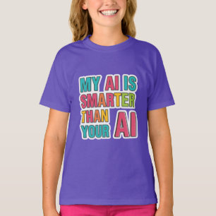 Camiseta Minha ia é mais inteligente que a sua ia
