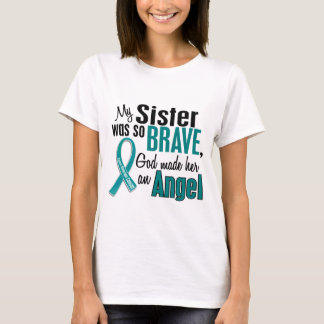 Camiseta Minha irmã é um câncer de ovário do anjo 1