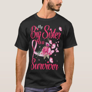 Camiseta Minha Irmã Mais Velha É Uma Sobrevivente Conscient