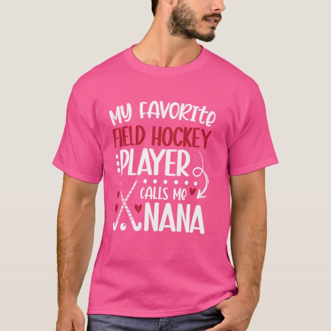 Camiseta Minha Jogadora de Hóquei em Campo Favorita Nana Ho (Frente)
