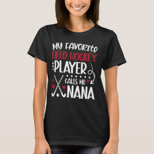 Camiseta Minha Jogadora de Hóquei em Campo Favorita Nana Ho