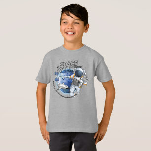 Camiseta Minha jornada de caminhada espacial Crianças