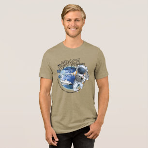 Camiseta Minha jornada de caminhada espacial Homens