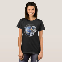 Camiseta Minha Jornada de Caminhada Espacial (Modo escuro)