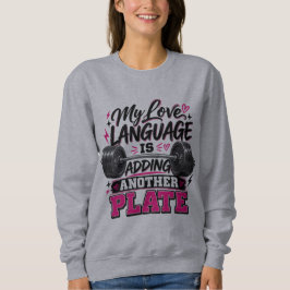 Camiseta Minha Linguagem do Amor é Adicionar Mais um Disco