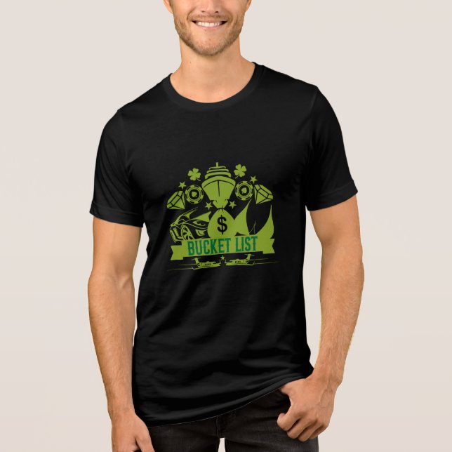 Camiseta Minha Lista de Baldes (Frente)