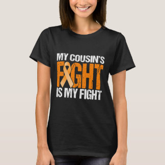 Camiseta Minha Luta Contra a Leucemia é minha consciência