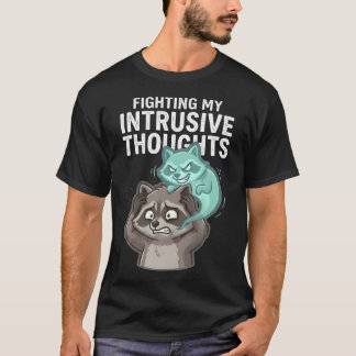 Camiseta Minha Luta Contra Pensamentos Intrusivos Humorísti