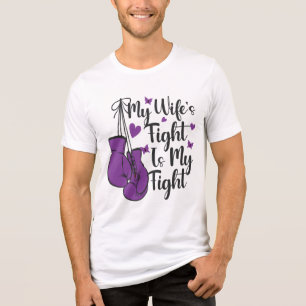 Camiseta Minha Luta da Esposa é Minha Luta Epilepsia