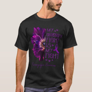 Camiseta Minha Luta De Avós É Minha Luta Contra A Fibromial
