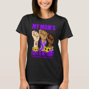 Camiseta Minha Luta de Mãe É Minha Luta Conscientização da 
