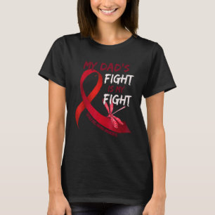 Camiseta Minha Luta De Pai É Minha Luta Contra A Anemia Cél