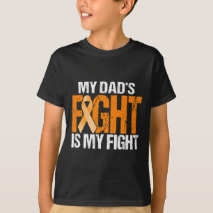 Camiseta Minha Luta De Pais É Minha Luta Contra A Leucemia