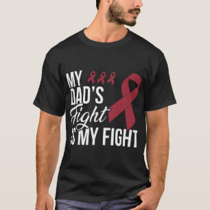 Camiseta Minha Luta De Pais É Minha Luta Contra O Mieloma M