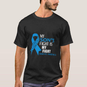 Camiseta Minha Luta É Minha Luta Contra A Diabetes Tipo 1