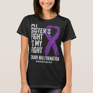 Camiseta Minha Luta Irmã É Minha Luta Contra Malformação Ch