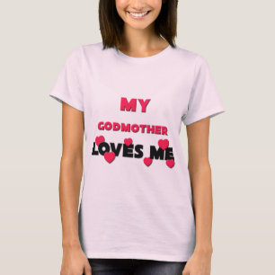Camiseta Minha madrinha ama-me