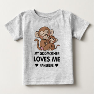 Camiseta Minha Madrinha Me Ama