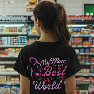 Camiseta Minha Mãe é a Melhor Mãe para Meninas