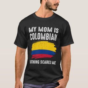 Camiseta Minha mãe é colombiana, orgulho colombiano, Patrim