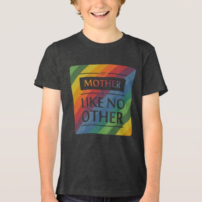 Camiseta Minha mãe é como nenhuma outra (Frente)