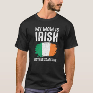 Camiseta Minha Mãe É Irlandesa, Orgulho De Bandeira, Raízes