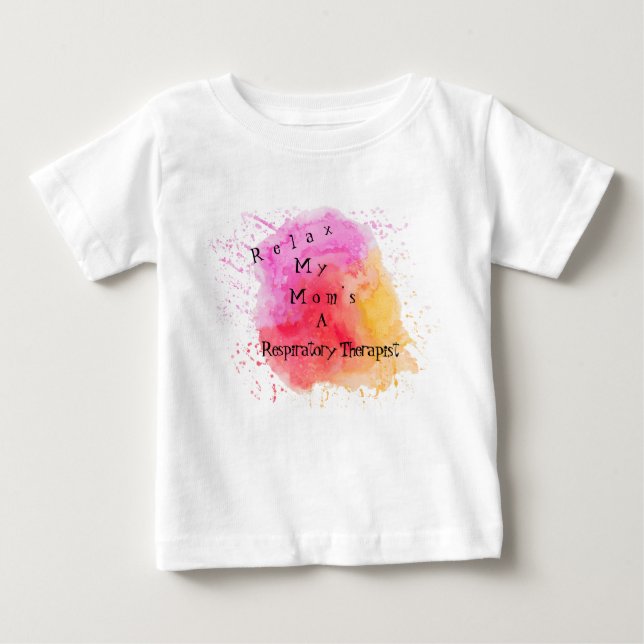 Camiseta Minha mãe é terapeuta respiratória (Frente)