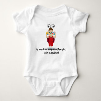 Camiseta Minha mãe é um terapeuta ocupacional, bodysuit