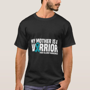 Camiseta Minha Mãe É Uma Consciência De Alergia Comida Guer