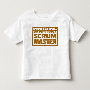 Camiseta minha mãe é uma mestra do scrum