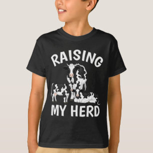 Camiseta Minha Mãe Fazendeira de Rebanho Amante de Vaca Bez