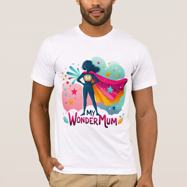 Camiseta Minha Mãe Maravilha (Frente)