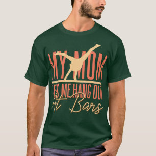 Camiseta Minha Mãe Me Deixa Sair No Bar, Sacudir Mulher Gym