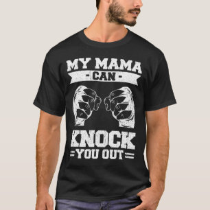 Camiseta Minha Mãe Pode Te Derrubar Kickboxing