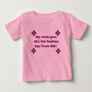 Camiseta "Minha mãe recebe todas as suas dicas de 