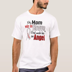 Camiseta Minha mamã é um câncer pulmonar do anjo