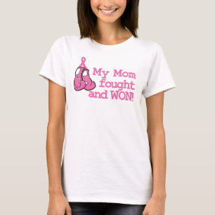 Camiseta Minha mamã lutada e ganhada!